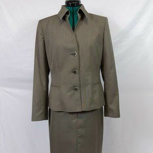 Vtg Kasper ASL Skirt Suite Size 10